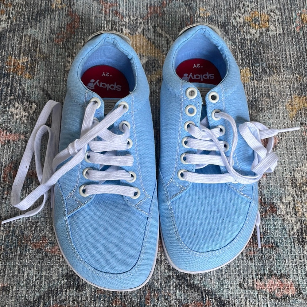 Splay Freestyle Sky Blue Barefoot childrens shoes